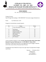 Download contoh surat tugas kerja doc. 14 Contoh Surat Mandat Gmni