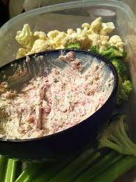 1 Package Softened Cream Cheese 1 Can Flaked Ham Or Shredded Real Ham 1 4 Cup Green Onions 1 Tbsp Onion Flakes 1 Ham Dip Recipe Appetizer Recipes Recipes