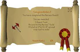 Song of the elves 20,000 exp; Heroes Quest Osrs Wiki