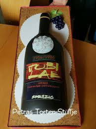 Torte Weinflasche Weinflasche Flaschen Torten