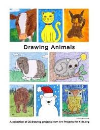 Drawing Animals Kids Art Projects Animal Drawings Animal Art Projects