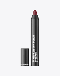 Download Matte Lipstick Pencil Mockup Front View In Tube Mockups On Yellow Images Object Mockups PSD Mockup Templates