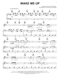The experimental rendering (it was accompanied by a. Avicii Wake Me Up Sheet Music Download Pdf Score 252907