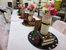 Wedding anniversaries table decoration on top ideas 2. Teacher Appreciation Teacher Graduation Party Graduation Table Decorations Graduation Party Decor