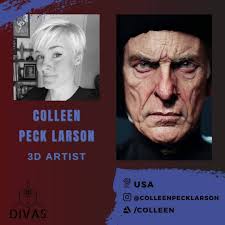 COLLEEN PECK LARSON (@colleenpecklarson) is a talented 3D artist from the  USA. Please, check out her social medias to find more of her artwork ♡