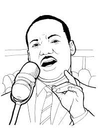 Martin Luther King Jr Coloring Page With Wallpaper Photo In Martin Luther King Jr Worksheets Martin Luther King Printables Coloring Pages