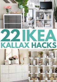Best Ikea Hacks 2019 And Ikea Kallax Hack For Tv Stand Find Out How To Stack Kallax And Kallax Bookshelf Room D Ikea Kallax Hack Kallax Ikea Ikea Hack Storage