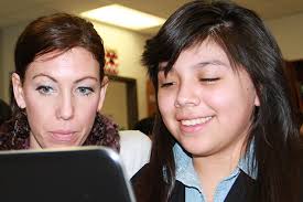 International Guests Explore Verizon Innovative Learning Program at San  Jacinto Intermediate