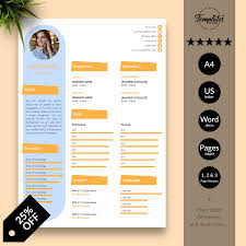 Download free resume templates for microsoft word. Ready To Land Your Dream Job Get 25 Off Creative Resume Template Avery Hill At Our Etsy Shop Creative Resume Templates Resume Template Word Creative Resume