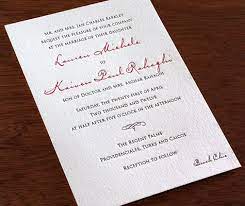 Modern Formal Attire Wedding Invitations Ideas