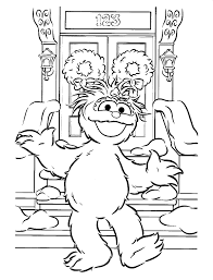 Celebrate the holidays with your favorite sesame street characters!today: Sesame Street 32231 Cartoons Printable Coloring Pages