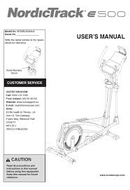 Read all precautions and instructions in this manual before using this equipment. Nordictrack Owners Manual Off 63