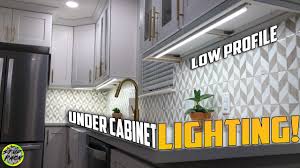Low profile under cabinet lighting. Installing Low Profile Under Cabinet Led Lighting Youtube