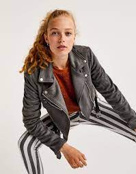 Pull Bear Woman Clothing Coats And Jackets Faux Suede Biker Jacket Grey 09715315 I2017 Faux Suede Biker Jacket Leather Outfit Jackets