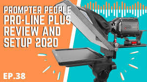 At any moment, you can chose to interrupt the prompter. How To Setup The Prompter People Pro Line Plus Teleprompter Youtube