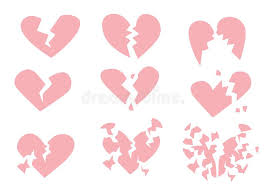 A collection of the top 45 broken heart aesthetics wallpapers and backgrounds available for download for free. Broken Heart Pink On White Background Design Stock Illustration Illustration Of Concept Line 171649466