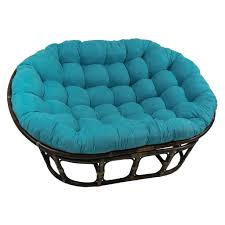 Relax In Comfort And Style With This Double Papasan Chair And Cushion Its Spacious 63 Inch Design P Outdoor Papasan Chair Papasan Cushion Double Papasan Chair