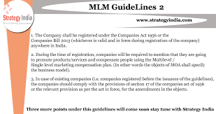 Click To Know About Applicable Laws For Direct Selling Company Registration Follow Strategy India For More Mlm Guid Direct Selling Companies Mlm Guidelines