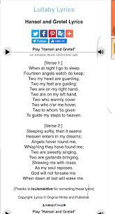 Pin By Claudia Hueber On Inspiration Lullaby Lyrics Lyrics Lullabies