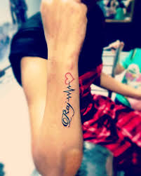 Will your home city forever be in your heart? Lifeline Heartbeat Tattoos Blurmark