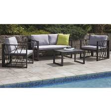 Côté prix vous trouverez des salons en résine pas cher. Salon De Jardin Contemporain Et Graphique Anthracite 80 X 50 X 40 Cm 1098475hm84107