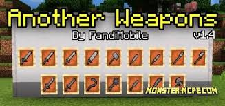 If you have ever played minecraft. Another Weapons Add On 1 16 Minecraft Pe Addons
