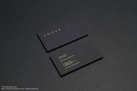 They are great to use if you plan on a monochromatic design. Matte Black Business Card Matte