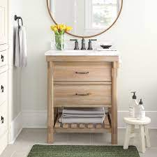 Coordinating beautifully with the townsend® sink and faucets, this vanity blends both the vintage and contemporary elements with sleek curves and two drawers for storage. Three Posts Kordell 30 Single Bathroom Vanity Set Reviews Wayfair