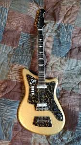 Eko Sparkle Gold 500 V2 1961 1962 Gold Kane S Guitars Shop Reverb Guitar Guitar Shop Guitar Kits