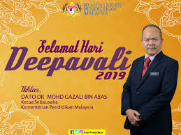 Dan timbalan ketua setiausaha ii yang terdiri daripada pegawai dan perkhidmatan pendidikan. Kpm à¸šà¸™à¸—à¸§ à¸•à¹€à¸•à¸­à¸£ Selamat Menyambut Hari Deepavali Kepada Yang Merayakannya Raikan Hari Yang Istimewa Ini Untuk Mengeratkan Lagi Hubungan Sesama Kita Ikhlas Dato Dr Mohd Gazali Bin Abas Ketua Setiausaha Kementerian Pendidikan Malaysia
