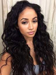 We offer the best online prices on our selection of wavy hair wigs for black women. Sweet Lace Front Long Wavy Hair Black Color Wigs For Girls
