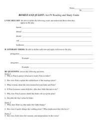 When romeo hears of juliet's death, he decides to commit suicide. Romeo And Juliet Lesson Plans Worksheets Lesson Planet