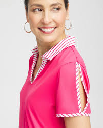 Zenergy® UPF Knit Cutout Tee