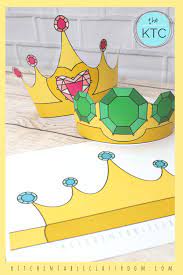 Templates include plain ones that you can decorate. Diy Printable Crown Templates 8 Free Versions The Kitchen Table Classroom