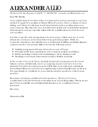Best Bus Driver Cover Letter Examples Livecareer