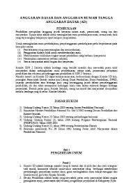 P e m b u k a a n. Contoh Anggaran Rumah Tangga Koperasi