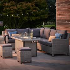 Buy kettler and get the best deals at the lowest prices on ebay! 2021 Kettler Palma Casual Garden Dining Set Fire Pit Table