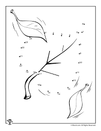 All 11 pages are located in one convenient pdf. Fall Leaf Dot To Dots Printable Woo Jr Kids Activities