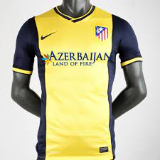 Uniforme atletico madrid negro jerseyzonemx. Club Atletico De Madrid Equipacion 2013 14 Sports Shirts Atletico Madrid Soccer Jersey