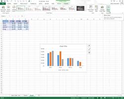 How To Move Embedded Charts To Chart Sheets In Excel 2013