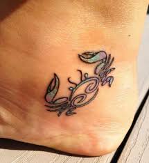 Maybe Back Of Neck Cancer Zodiac Tattoo Cancer Sign Tattoos Crab Tattoo