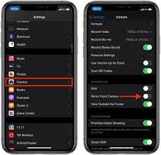 Iphone application to shoot video with pause button.d. Ios 14 How To Mirror Your Front Camera On Iphone Macrumors