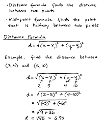 Distance Formula Learning Algebra Can Be Easy