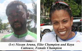 Nissan Arana (Elite), Kaya Cattouse (Female) and Shayle Paredes (Junior)  are winners of the 38th Belmopan Cycling Classic