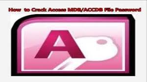 Select the ms access mdb files that . How To Crack Access Mdb Accdb File Password Youtube