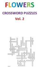 Flowers Crossword Puzzles Vol 2 By Ah Ha Lessons Tpt