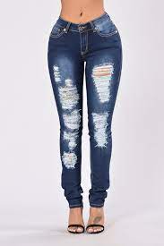 Destroyed Ripped Dark Blue Jeans Diplomatic Xchange Blue Ripped Jeans Destroyed Skinny Jeans Skinny Jeans