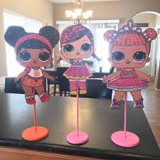 Lol Surprise Dolls Table Centerpieces Birthday Decorations Kids Birthday Surprise Party Doll Party