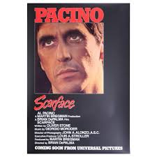 Scarface 1983 Poster For Sale At 1stdibs