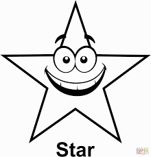 Download these 6 point star patterns to use in your arts and crafts projects, or use them as coloring pages. Five Point Star Coloring Page Free Printable Coloring Pages Coloring Home